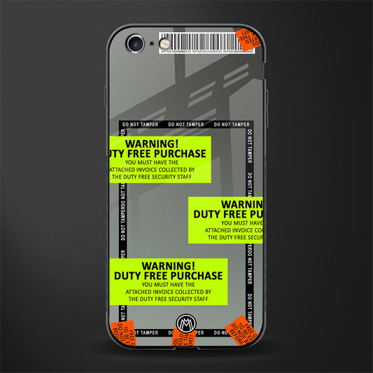 duty free purchase glass case for iphone 6s plus image