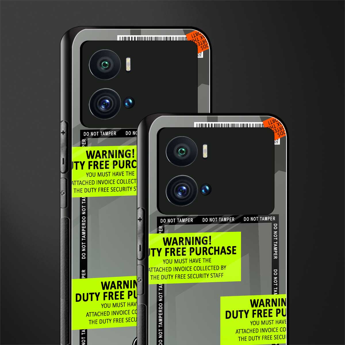 duty free purchase back phone cover | glass case for iQOO 9 Pro