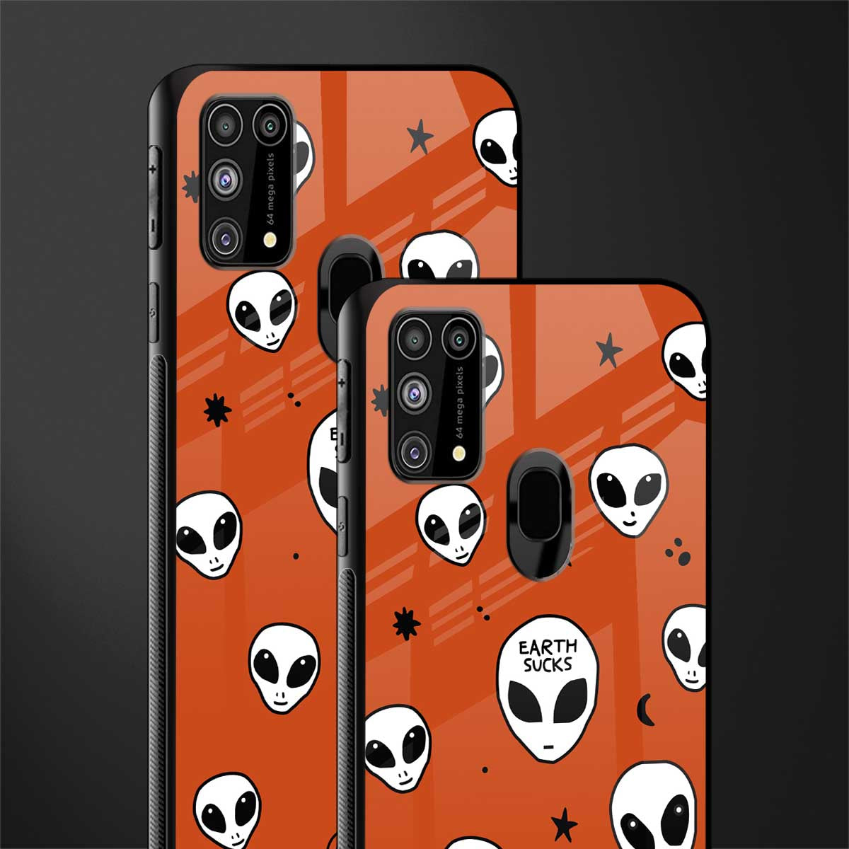 earth sucks glass case for samsung galaxy m31 prime edition image-2