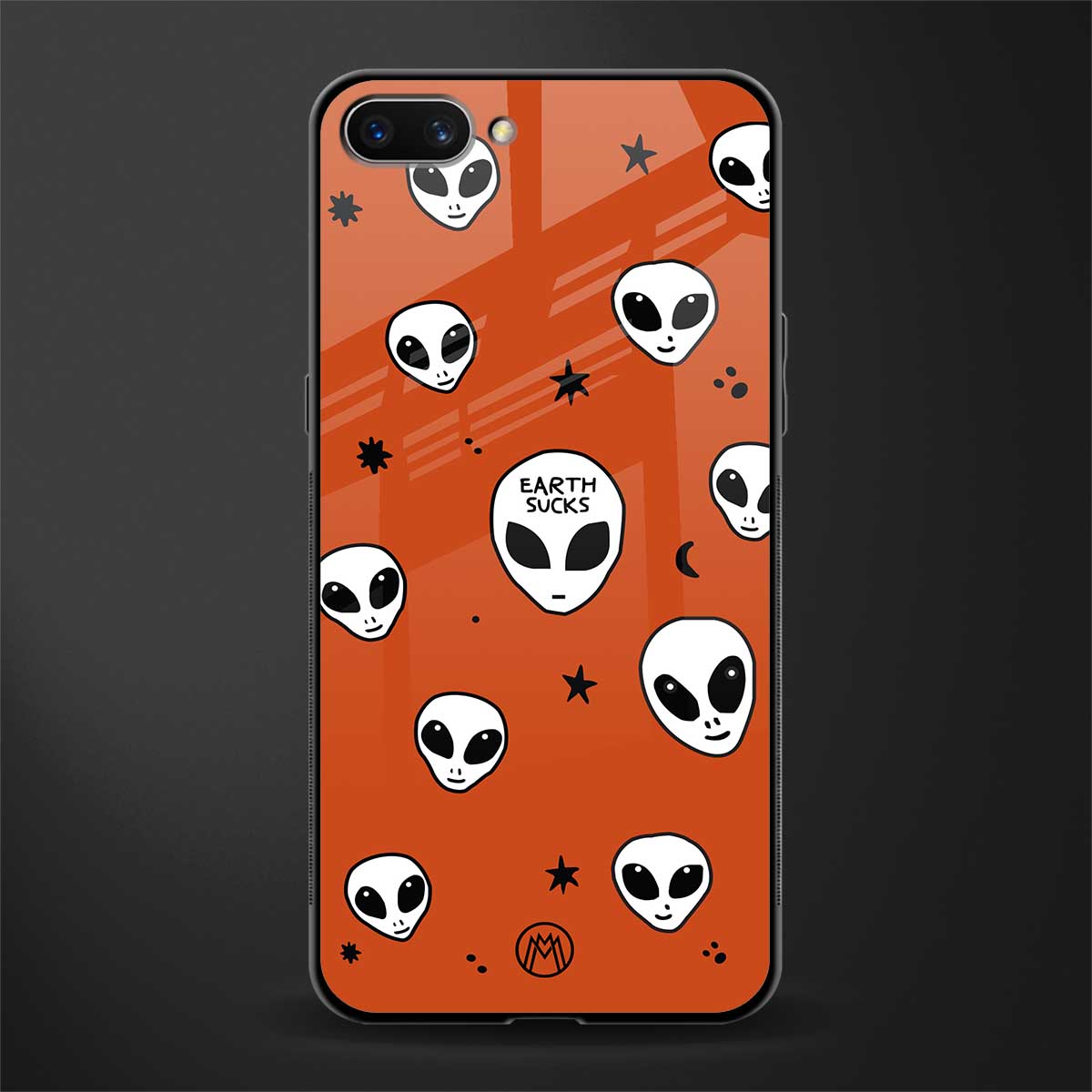 earth sucks glass case for realme c1 image