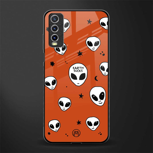 earth sucks glass case for vivo y20 image