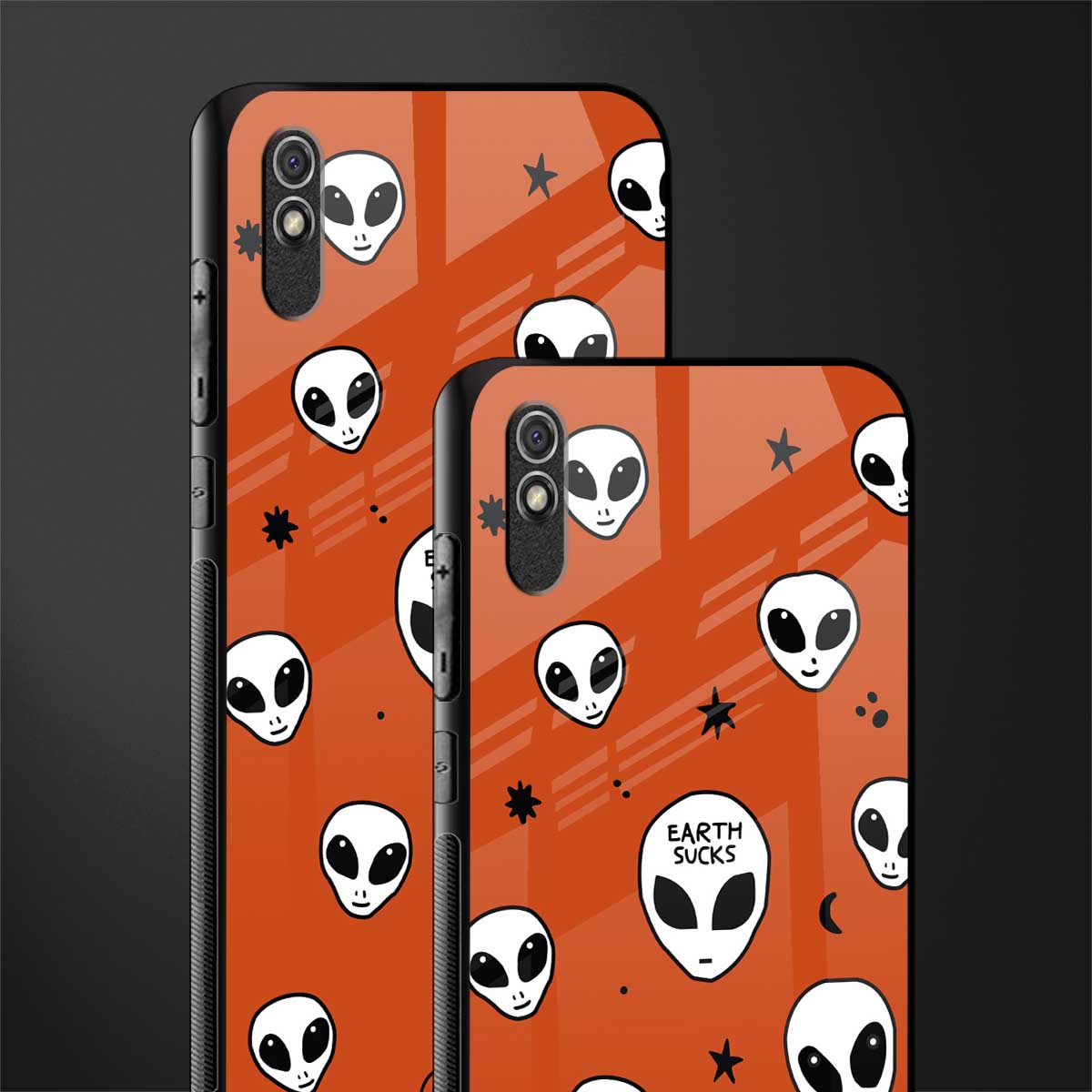 earth sucks glass case for redmi 9a image-2