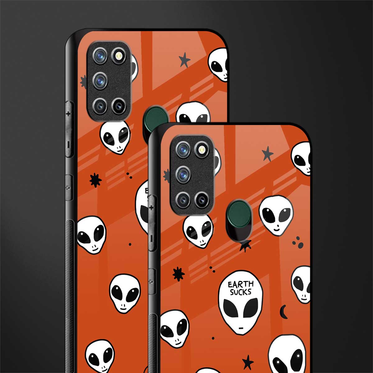 earth sucks glass case for realme 7i image-2