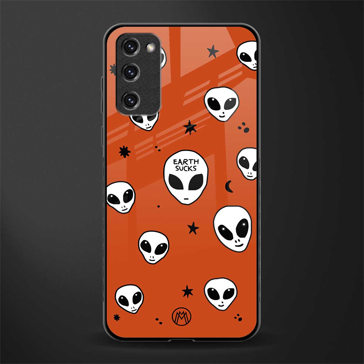 earth sucks glass case for samsung galaxy s20 fe image