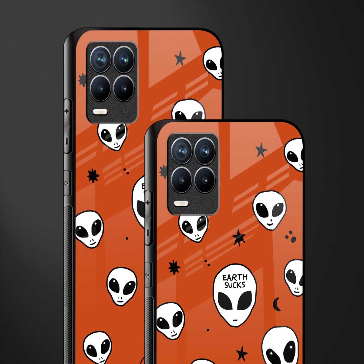 earth sucks glass case for realme 8 4g image-2