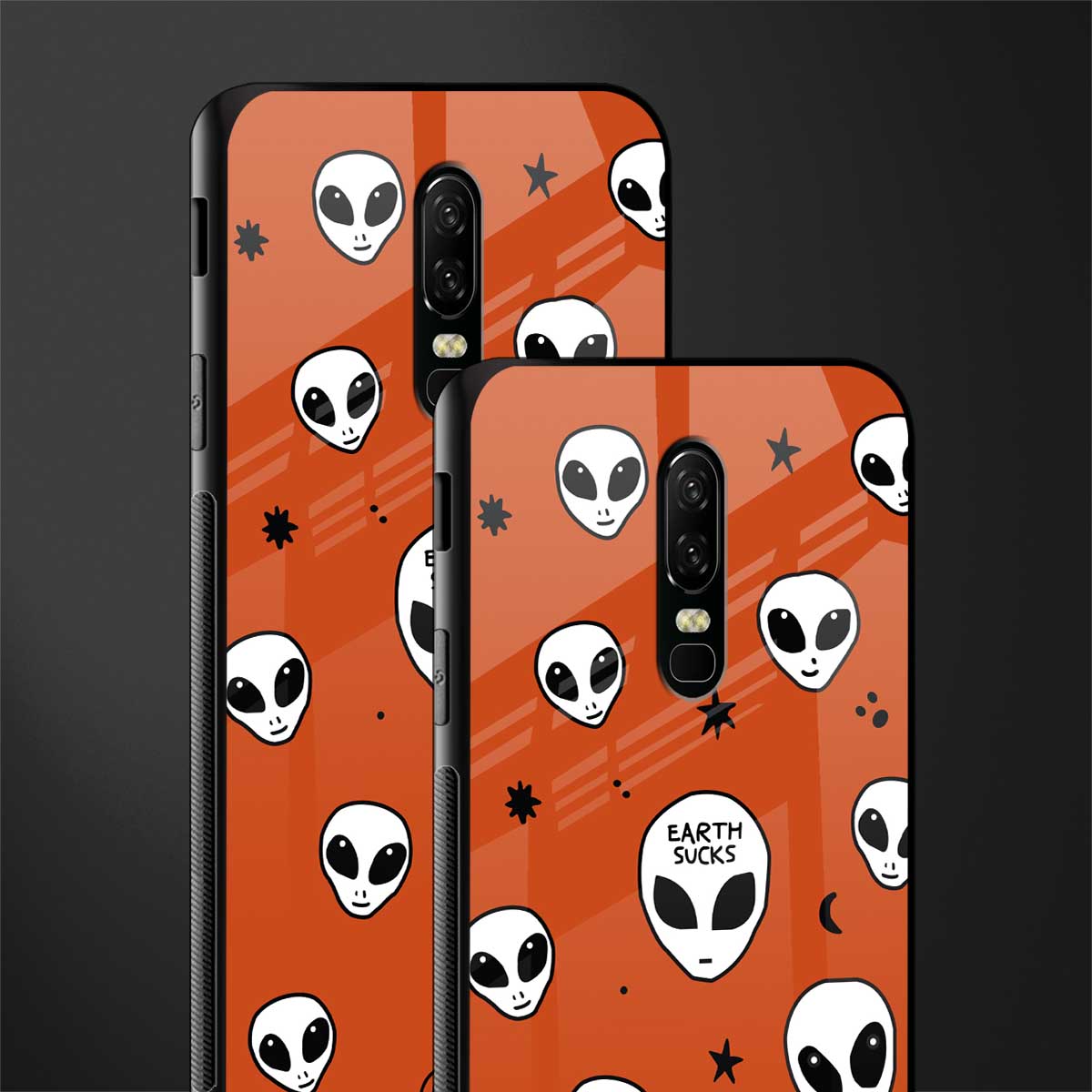 earth sucks glass case for oneplus 6 image-2