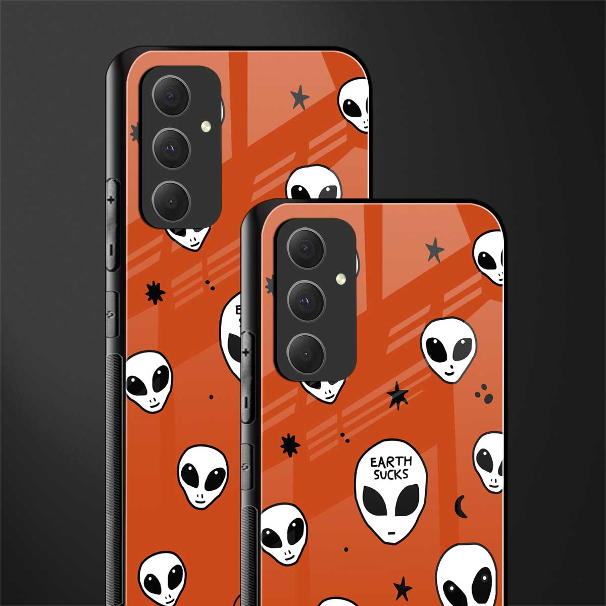 earth sucks back phone cover | glass case for samsung galaxy a54 5g