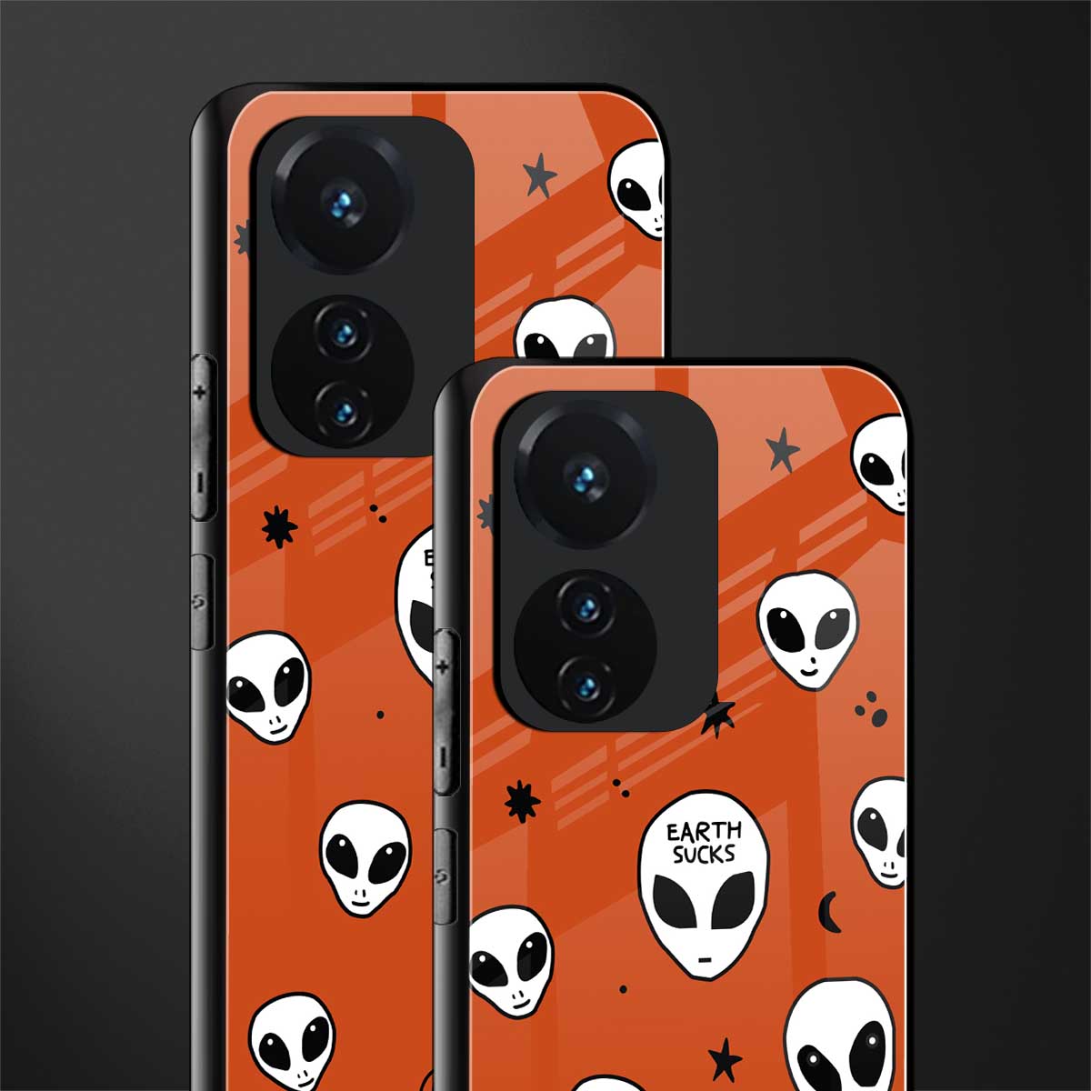 earth sucks back phone cover | glass case for vivo t1 44w 4g
