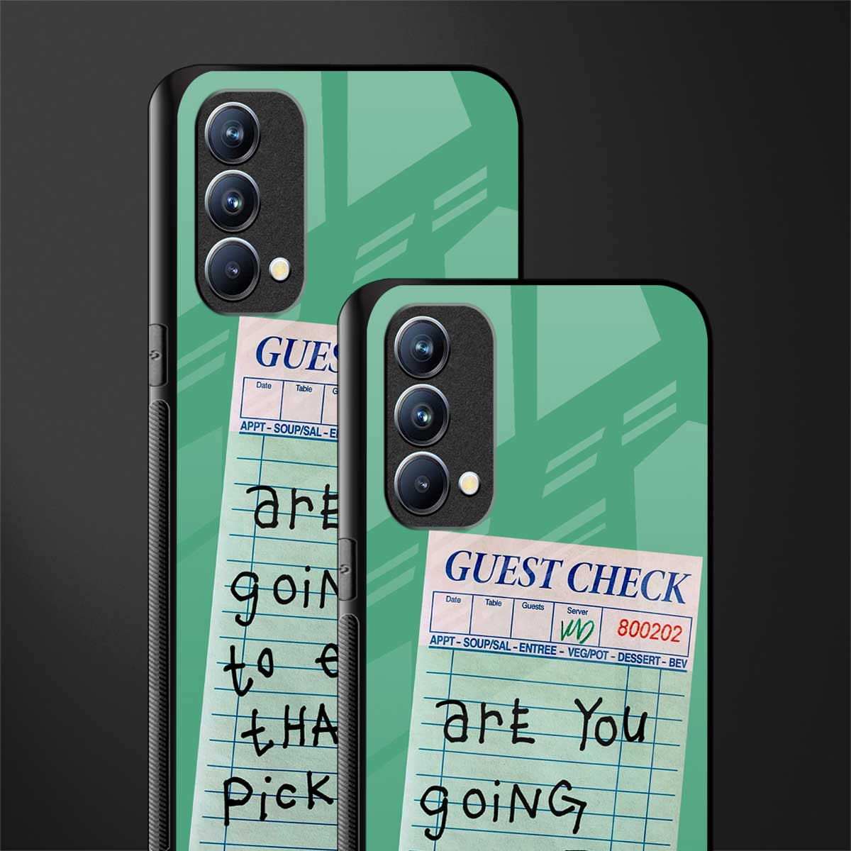 eat that pickle glass case for oppo f19s image-2