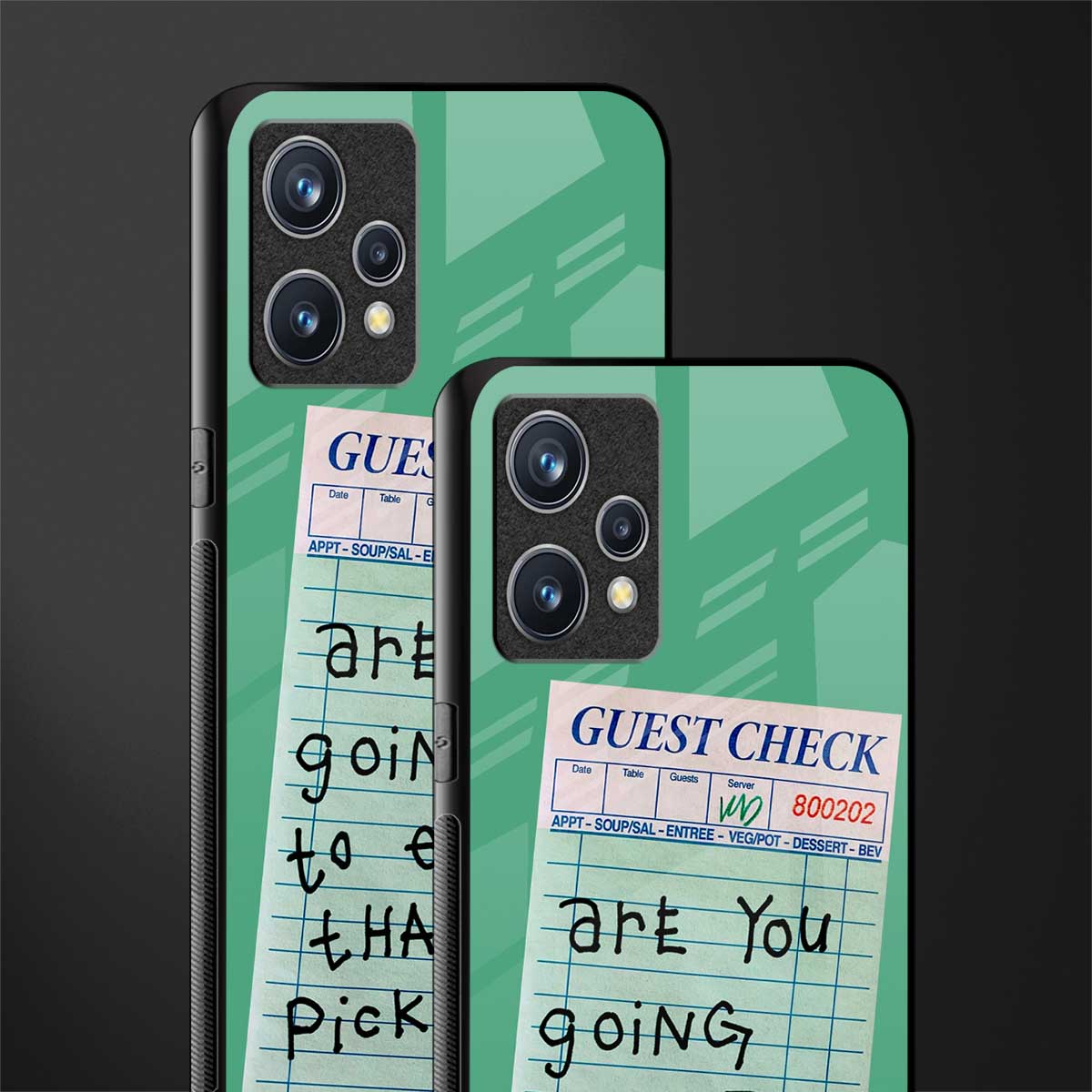 eat that pickle glass case for realme 9 pro plus 5g image-2