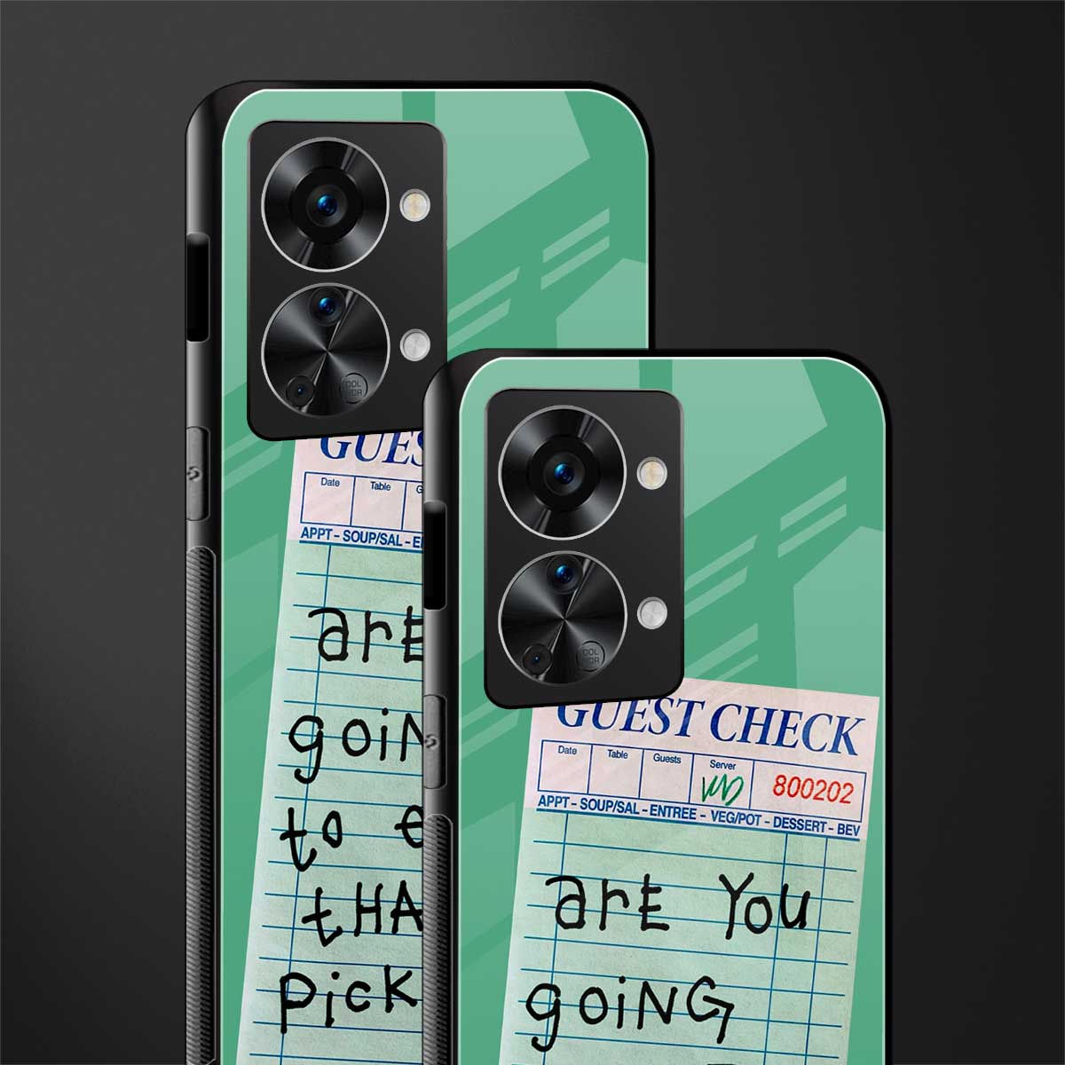 eat that pickle glass case for phone case | glass case for oneplus nord 2t 5g