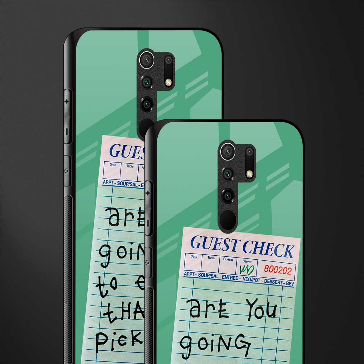 eat that pickle glass case for poco m2 image-2