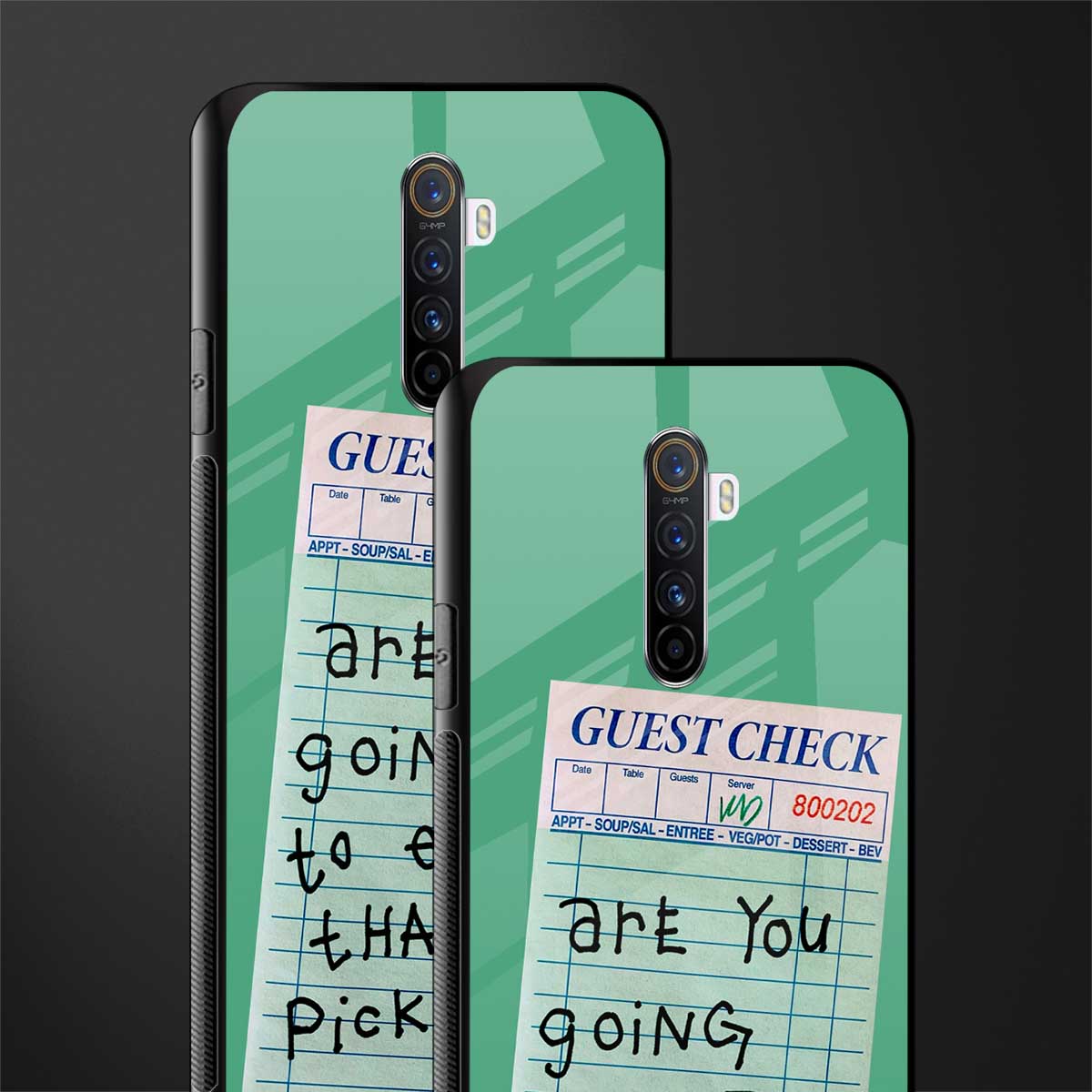 eat that pickle glass case for realme x2 pro image-2