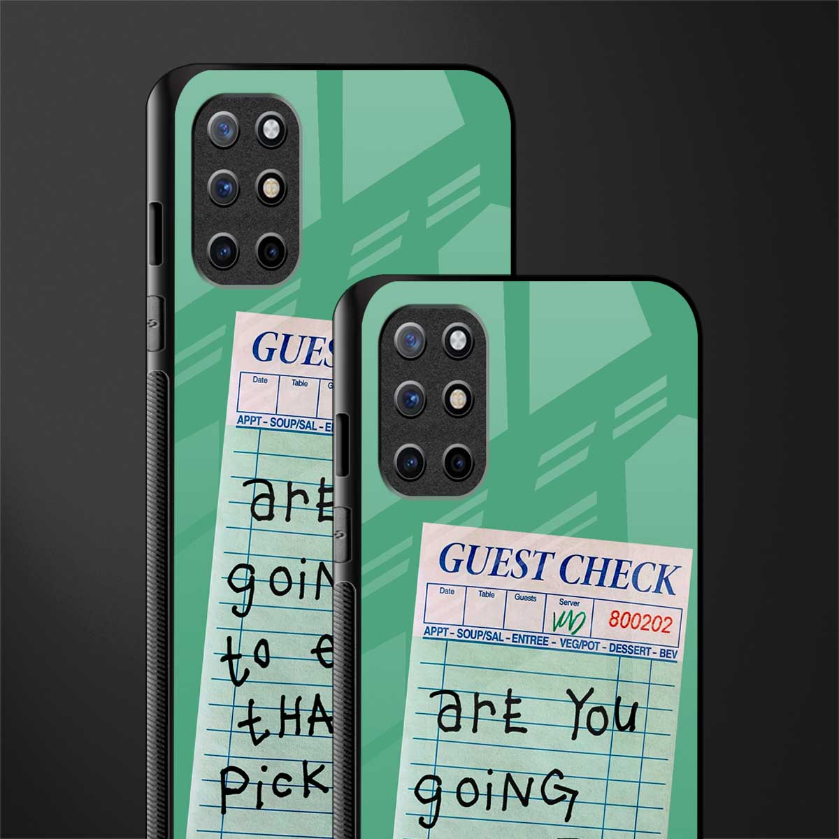 eat that pickle glass case for oneplus 8t image-2