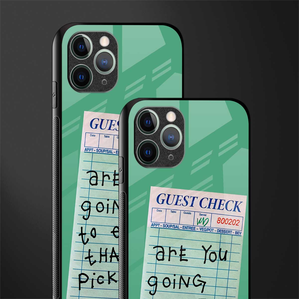eat that pickle glass case for iphone 11 pro max image-2