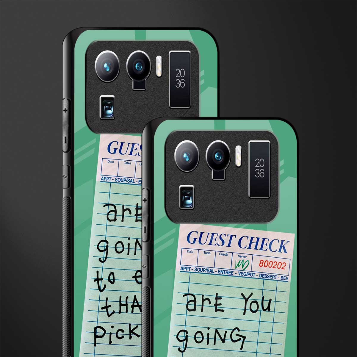 eat that pickle glass case for mi 11 ultra 5g image-2