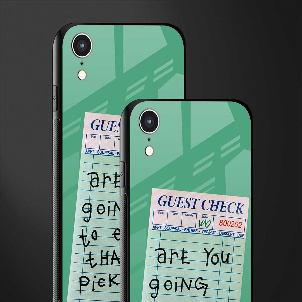 eat that pickle glass case for iphone xr image-2
