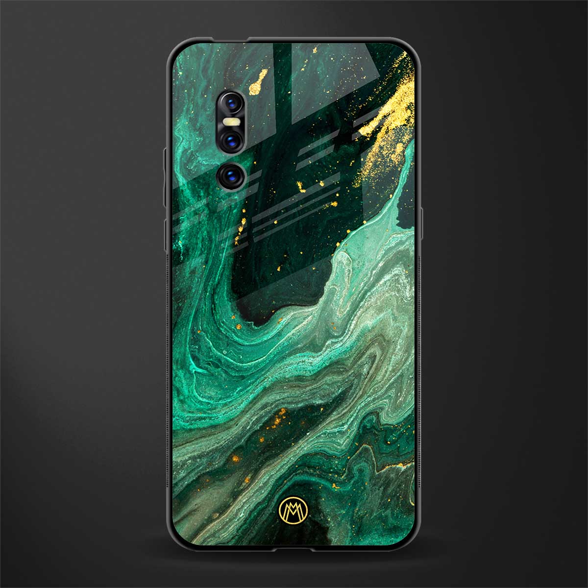 emerald pool glass case for vivo v15 pro image