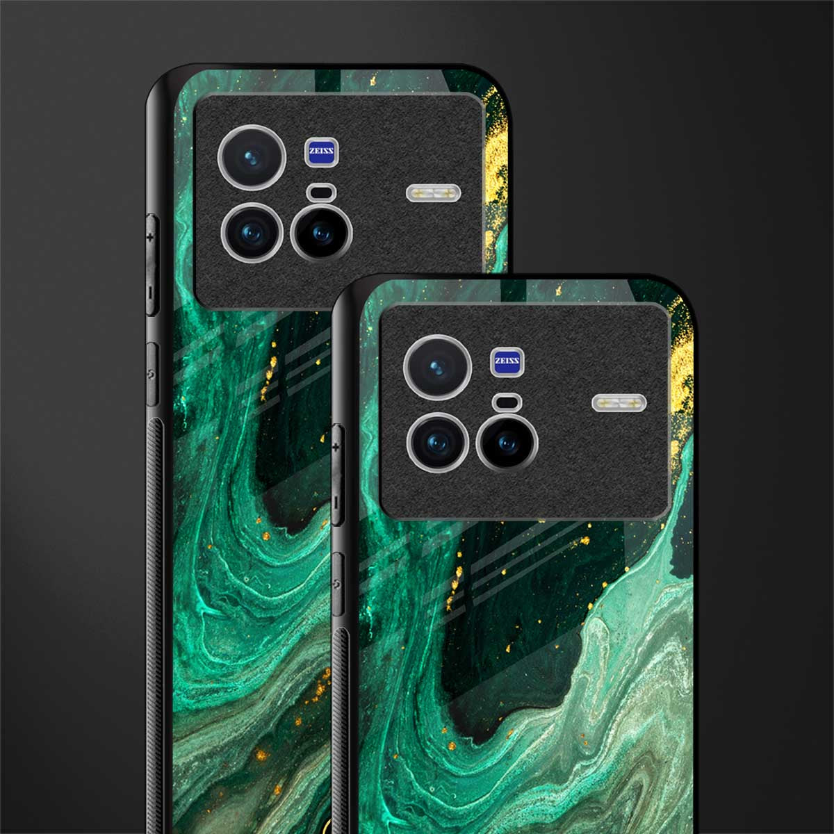 emerald pool glass case for vivo x80 image-2