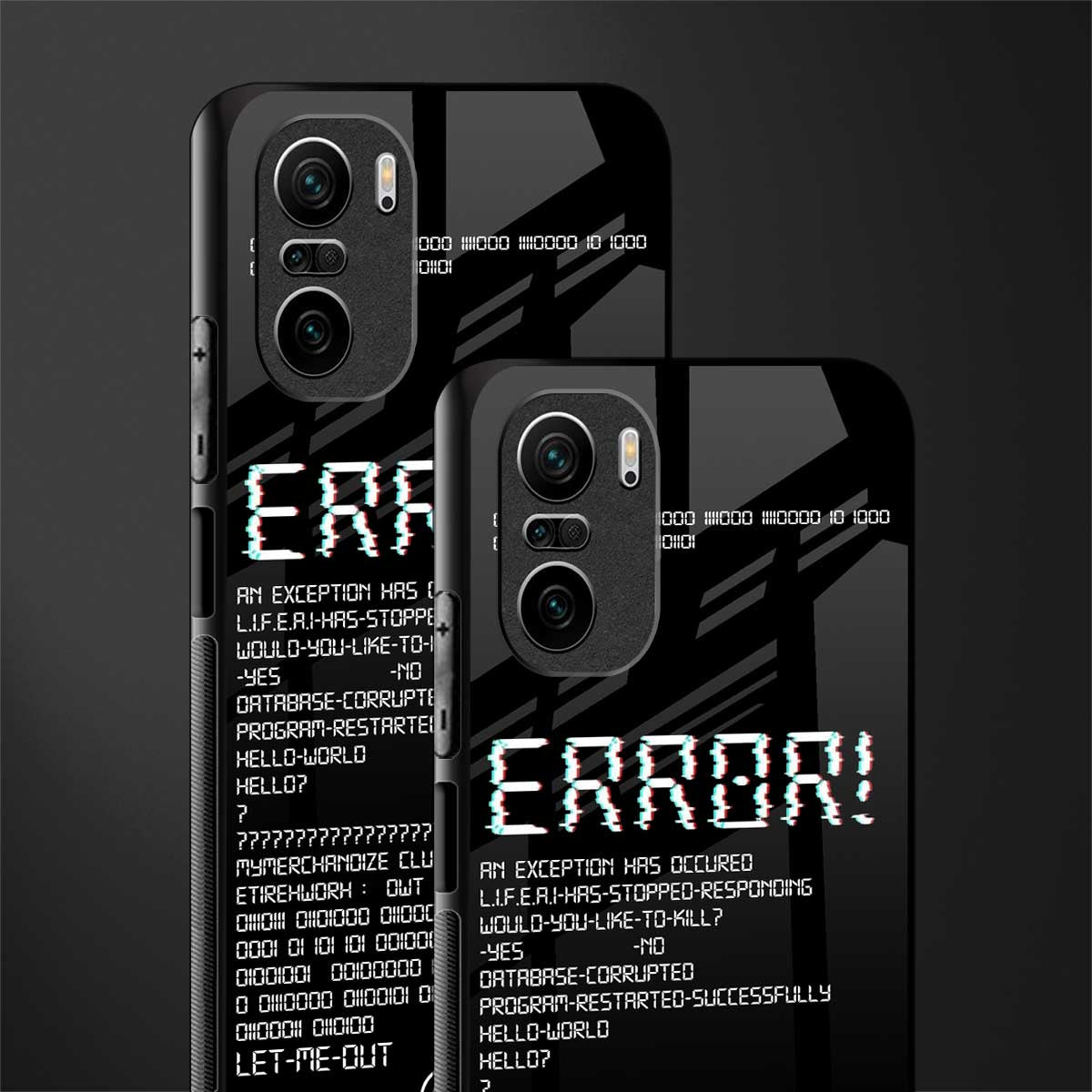 error glass case for mi 11x 5g image-2