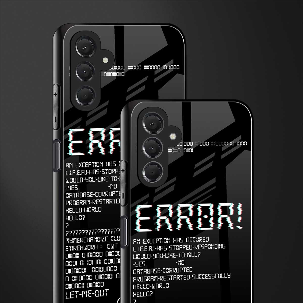 error back phone cover | glass case for samsun galaxy a24 4g