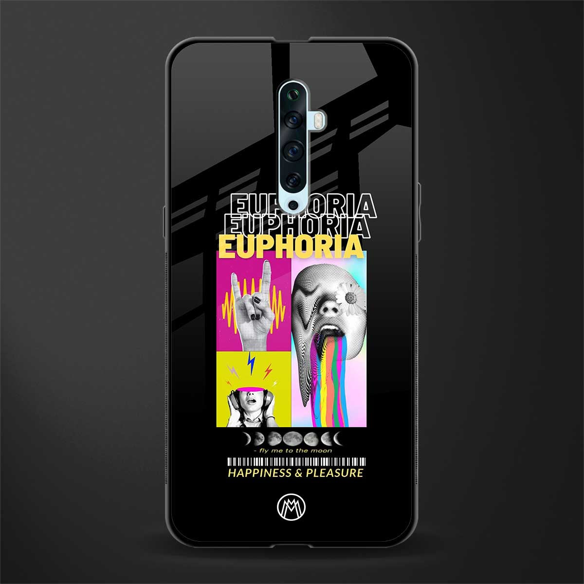 euphoria glass case for oppo reno 2z image