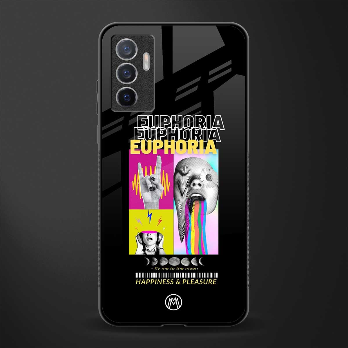 euphoria glass case for vivo v23e image