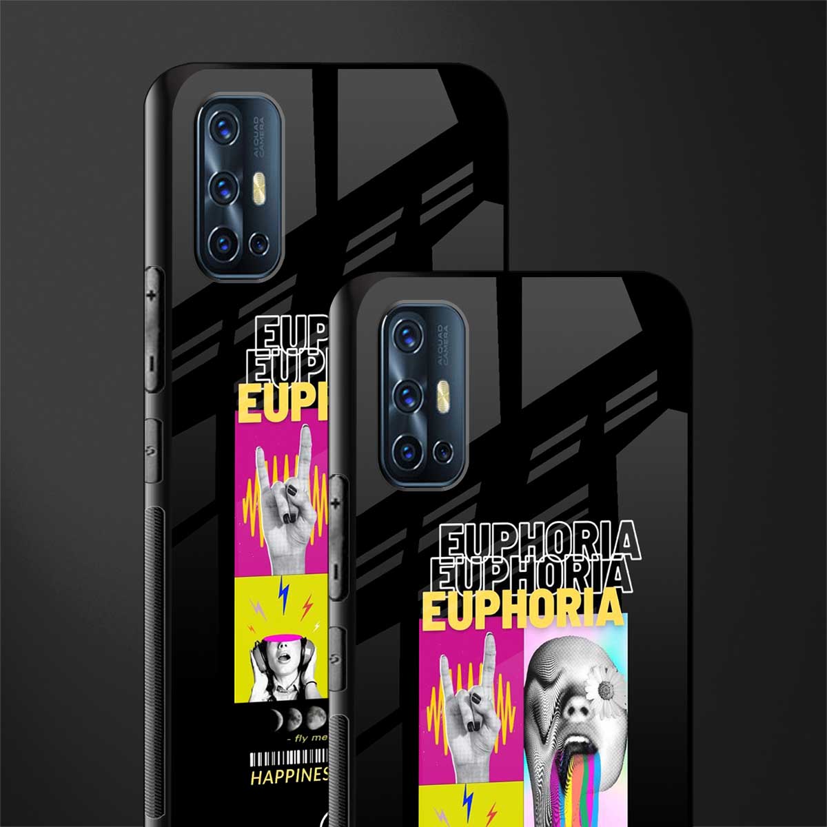 euphoria glass case for vivo v17 image-2