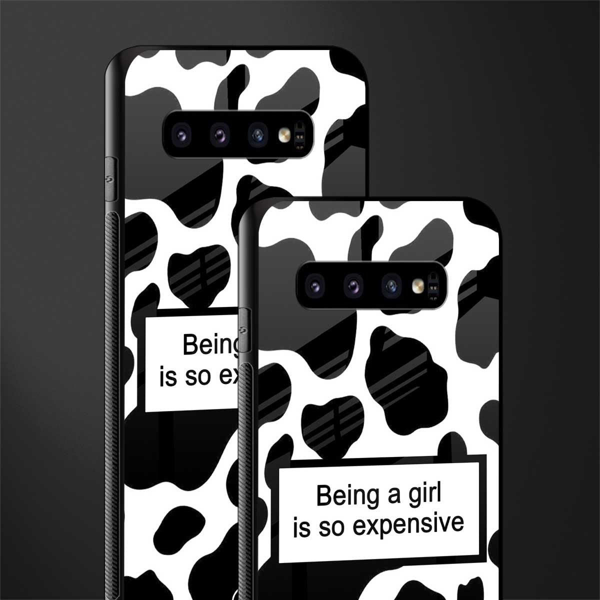expensive girl glass case for samsung galaxy s10 plus image-2