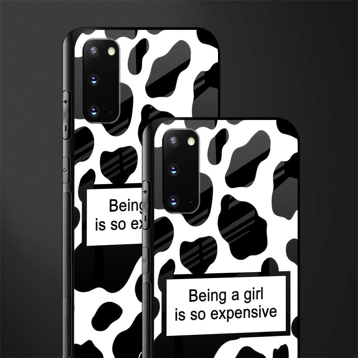 expensive girl glass case for samsung galaxy s20 image-2