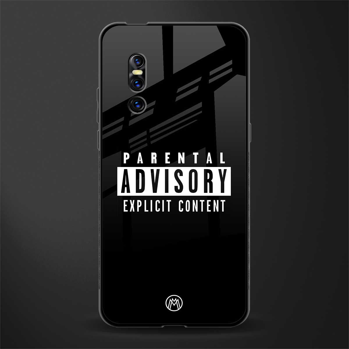 explicit content glass case for vivo v15 pro image
