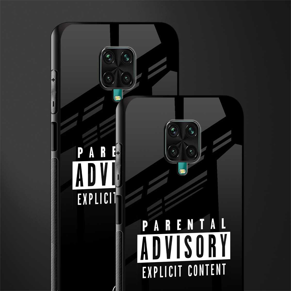 explicit content glass case for redmi note 9 pro max image-2