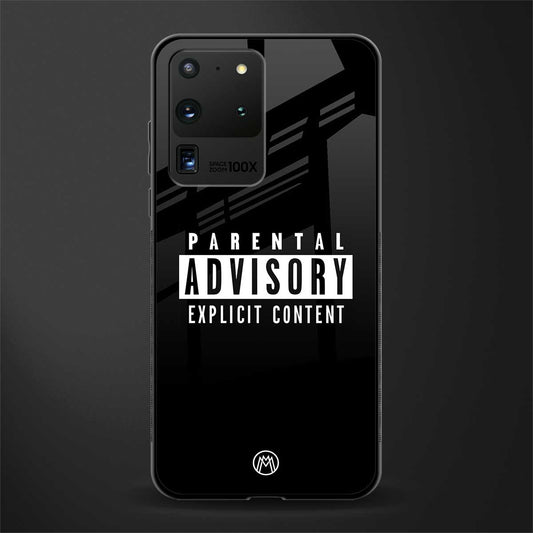 explicit content glass case for samsung galaxy s20 ultra image