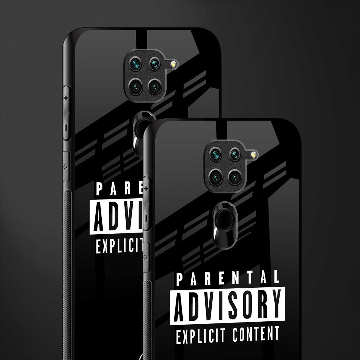 explicit content glass case for redmi note 9 image-2