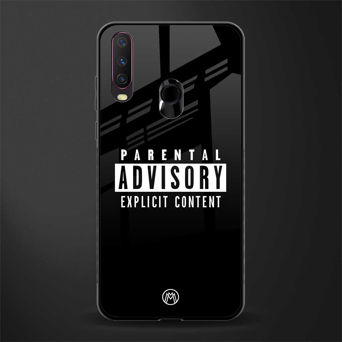 explicit content glass case for vivo y15 image