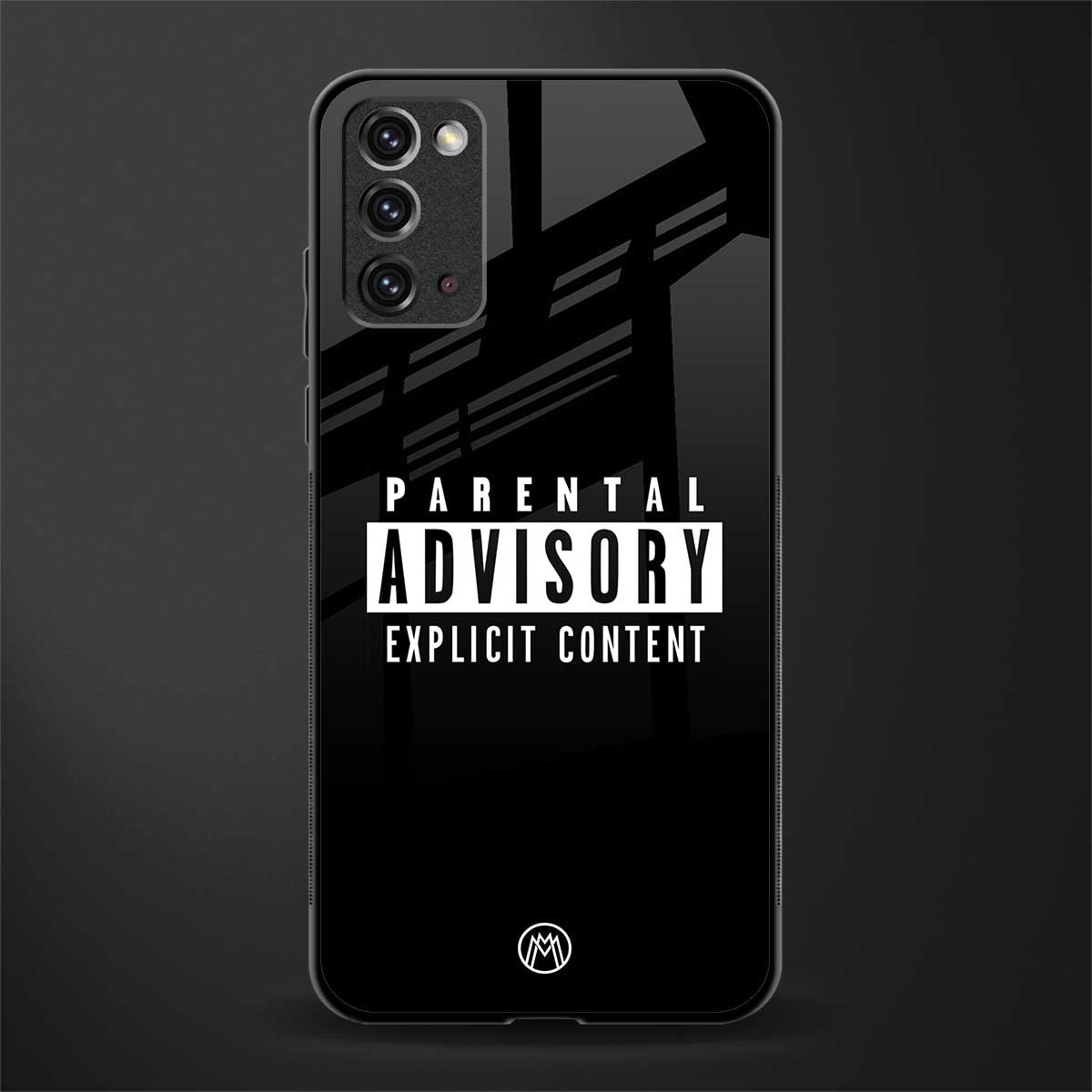explicit content glass case for samsung galaxy note 20 image