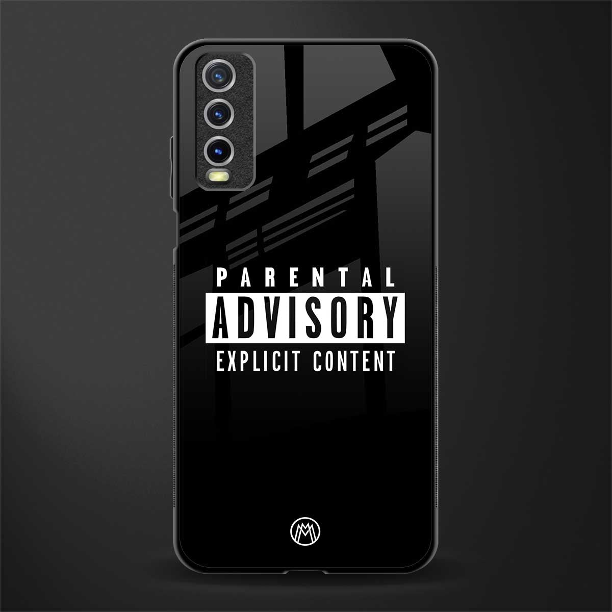explicit content glass case for vivo y20svivo y20avivo y20g image