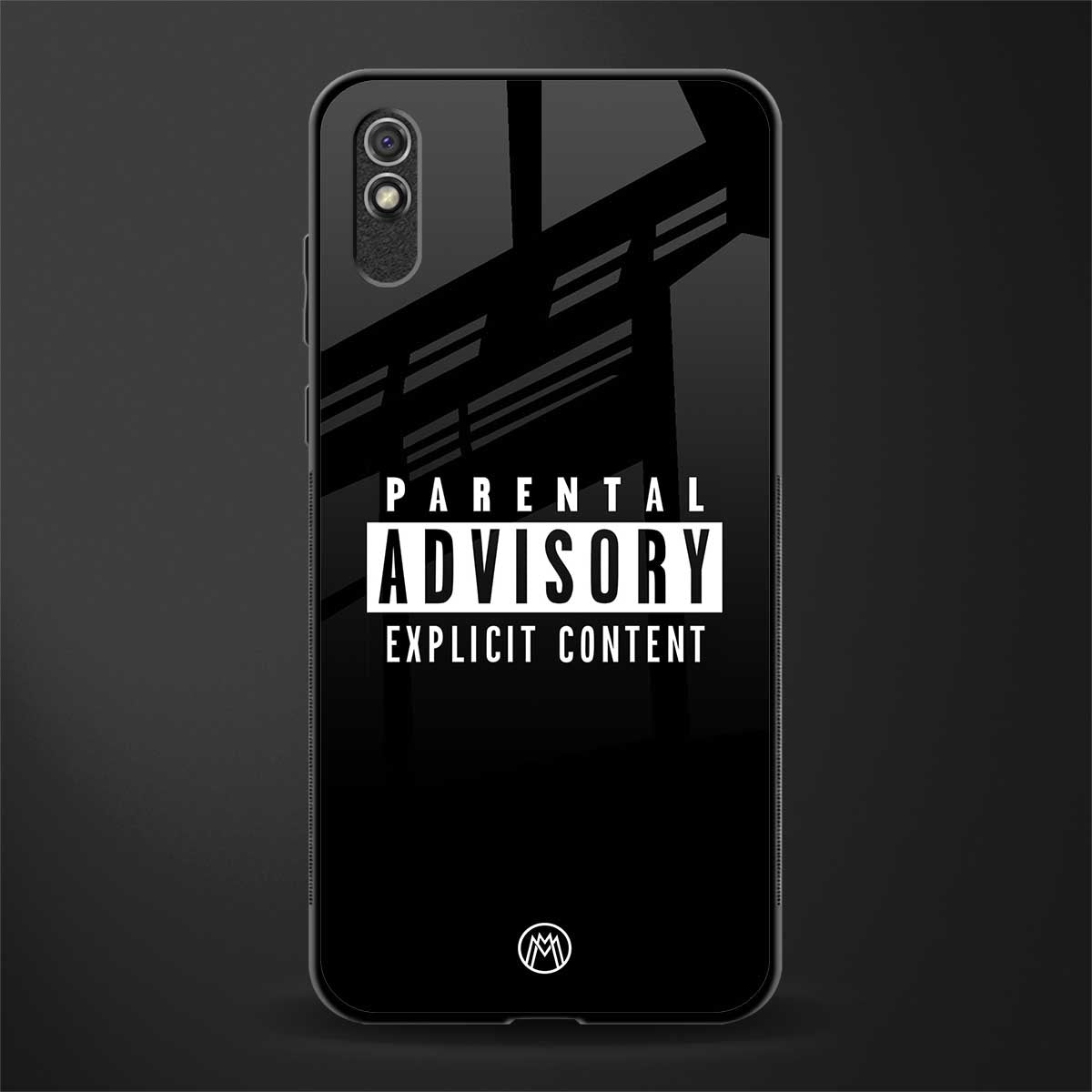 explicit content glass case for redmi 9i image