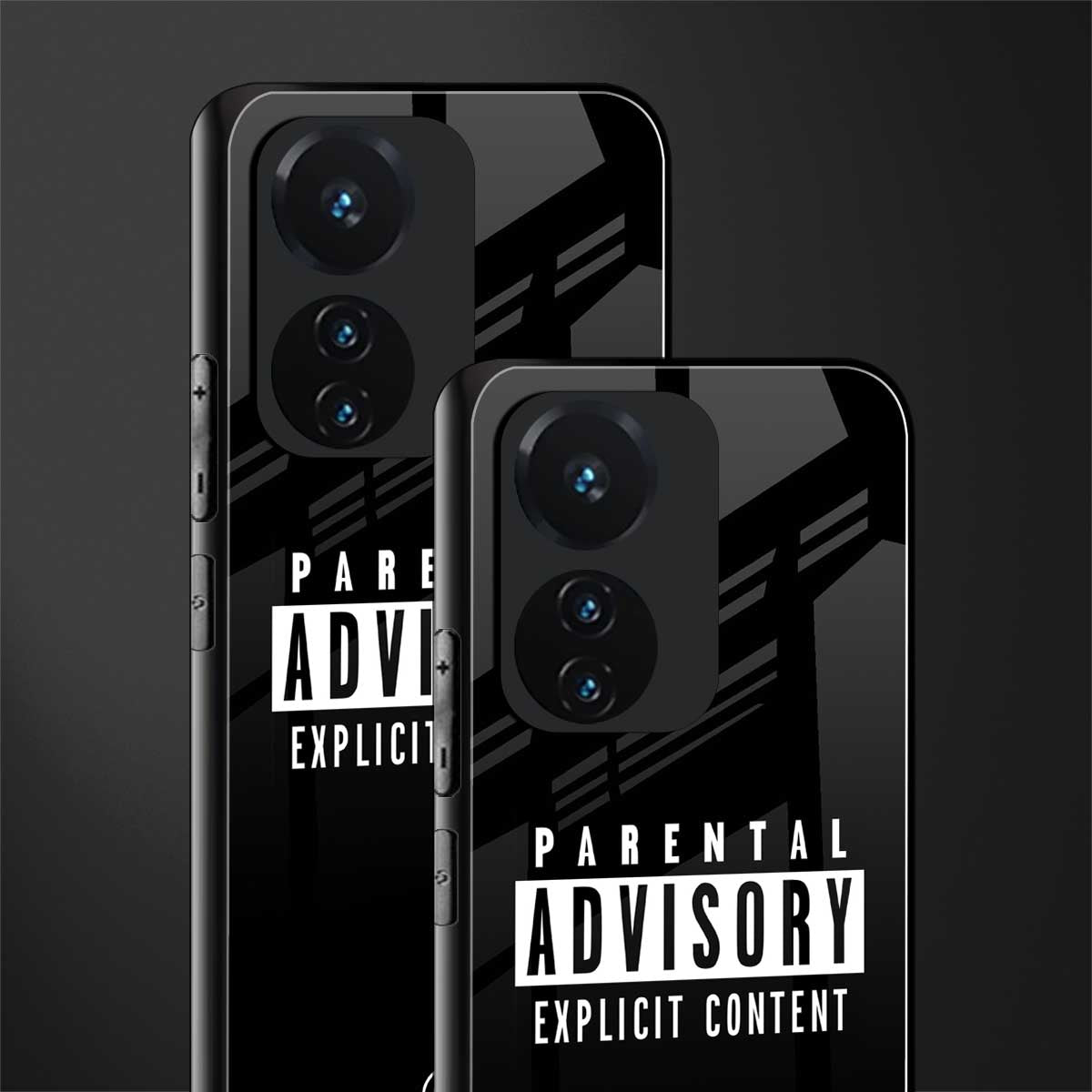 explicit content back phone cover | glass case for vivo t1 44w 4g
