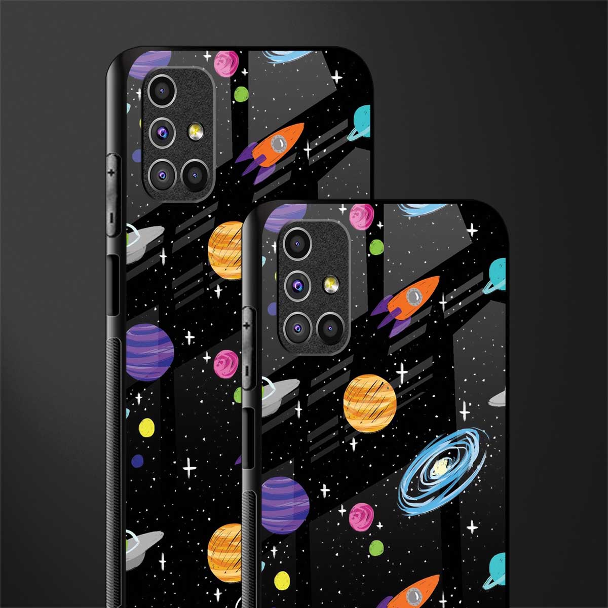 far far away glass case for samsung galaxy m31s image-2