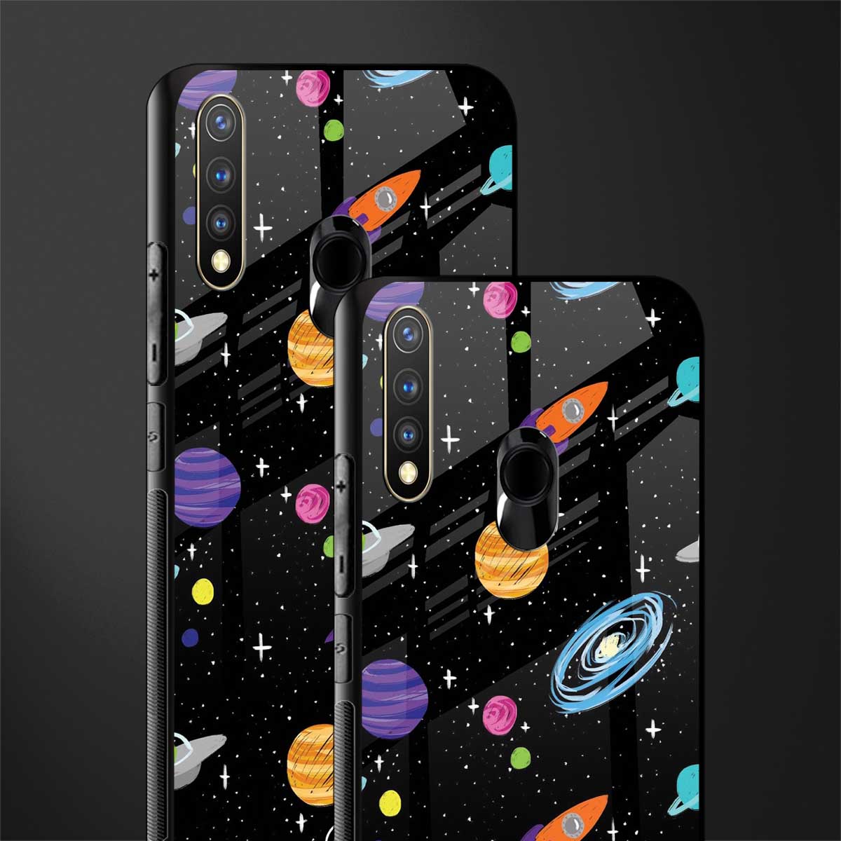 far far away glass case for vivo y19 image-2