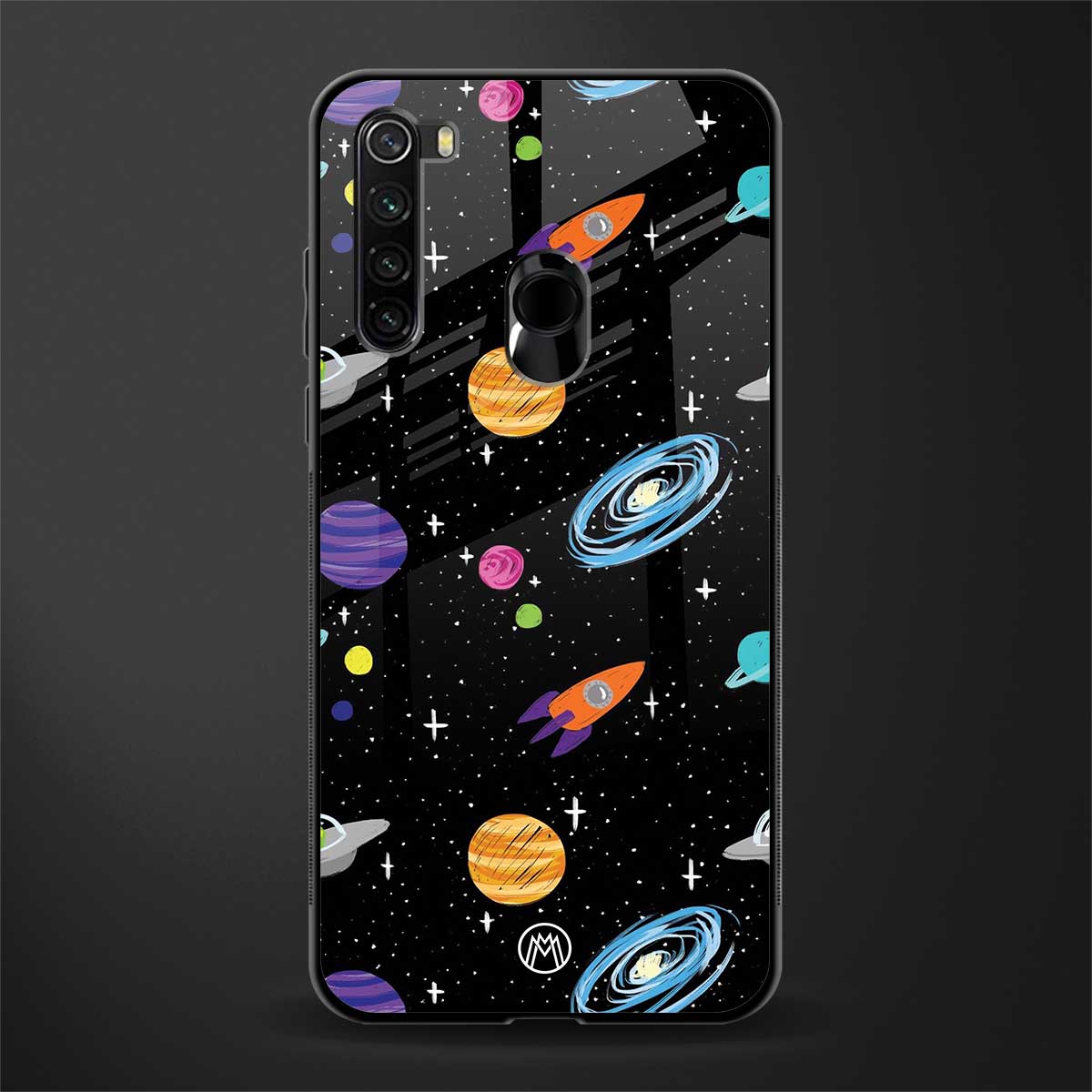 far far away glass case for redmi note 8 image