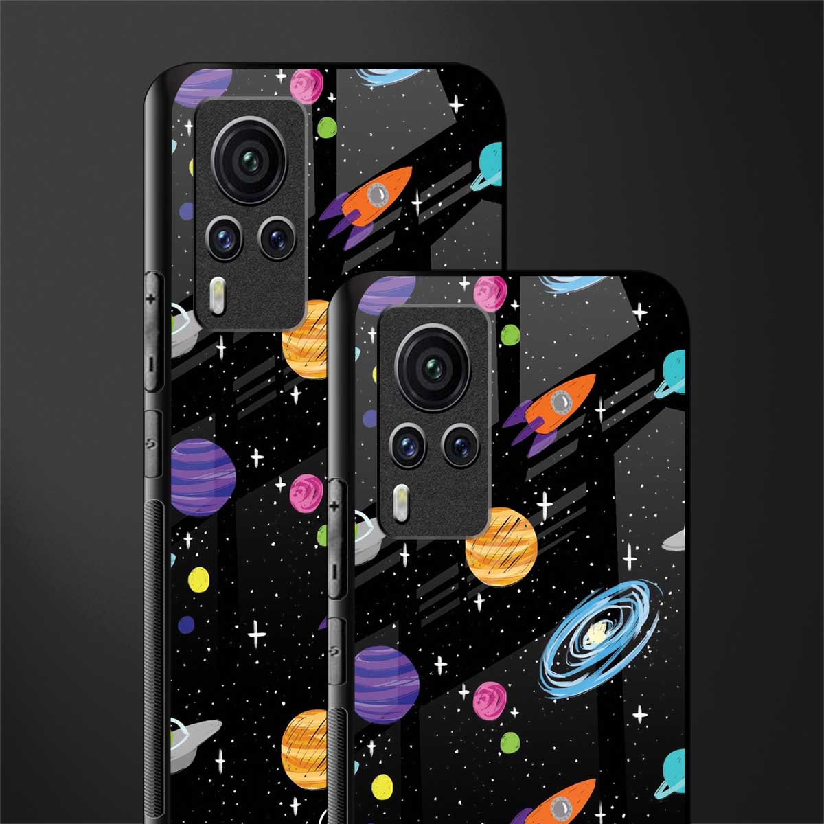 far far away glass case for vivo x60 pro image-2