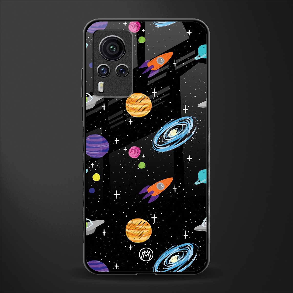far far away glass case for vivo x60 pro image