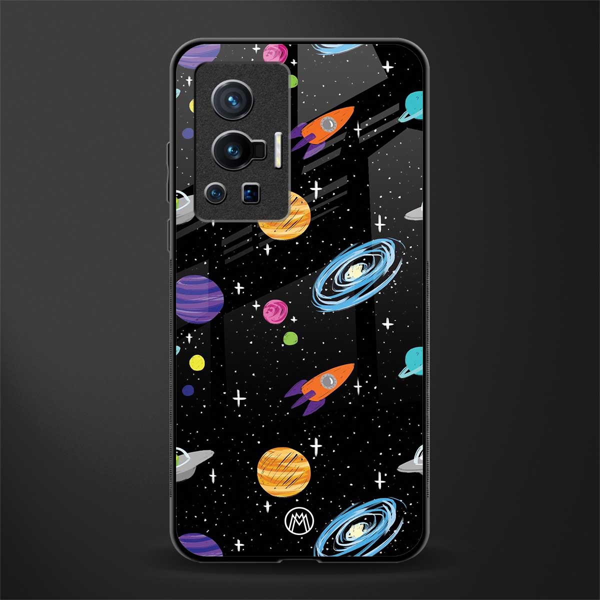 far far away glass case for vivo x70 pro image