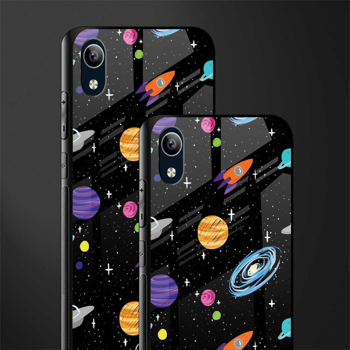 far far away glass case for vivo y90 image-2