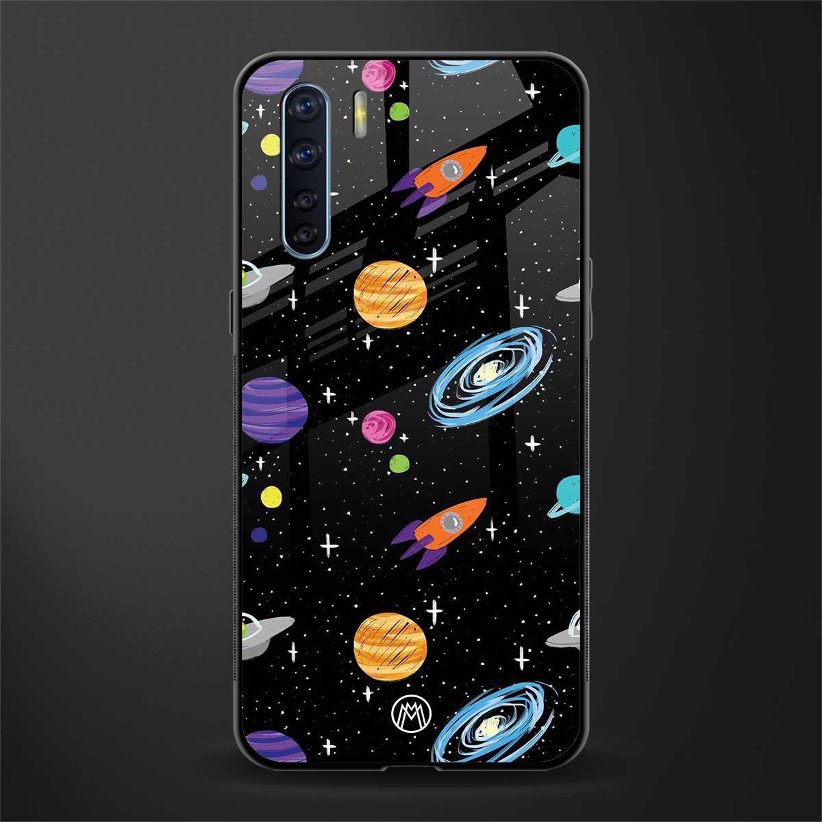 far far away glass case for oppo f15 image