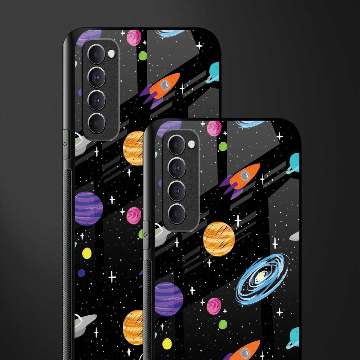 far far away glass case for oppo reno 4 pro image-2