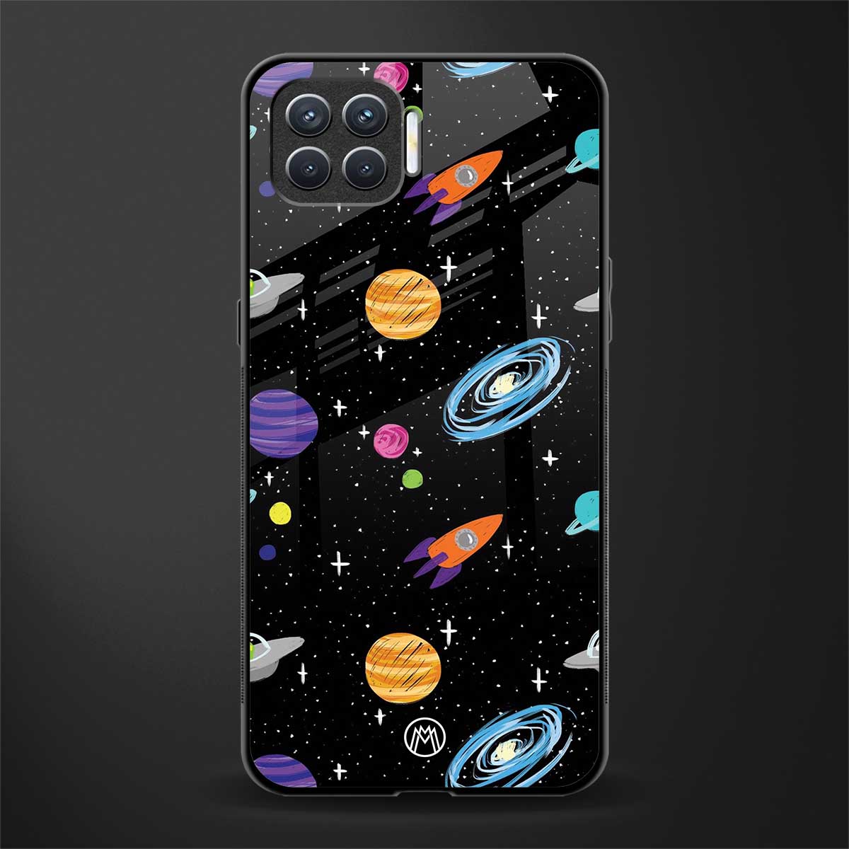 far far away glass case for oppo f17 pro image