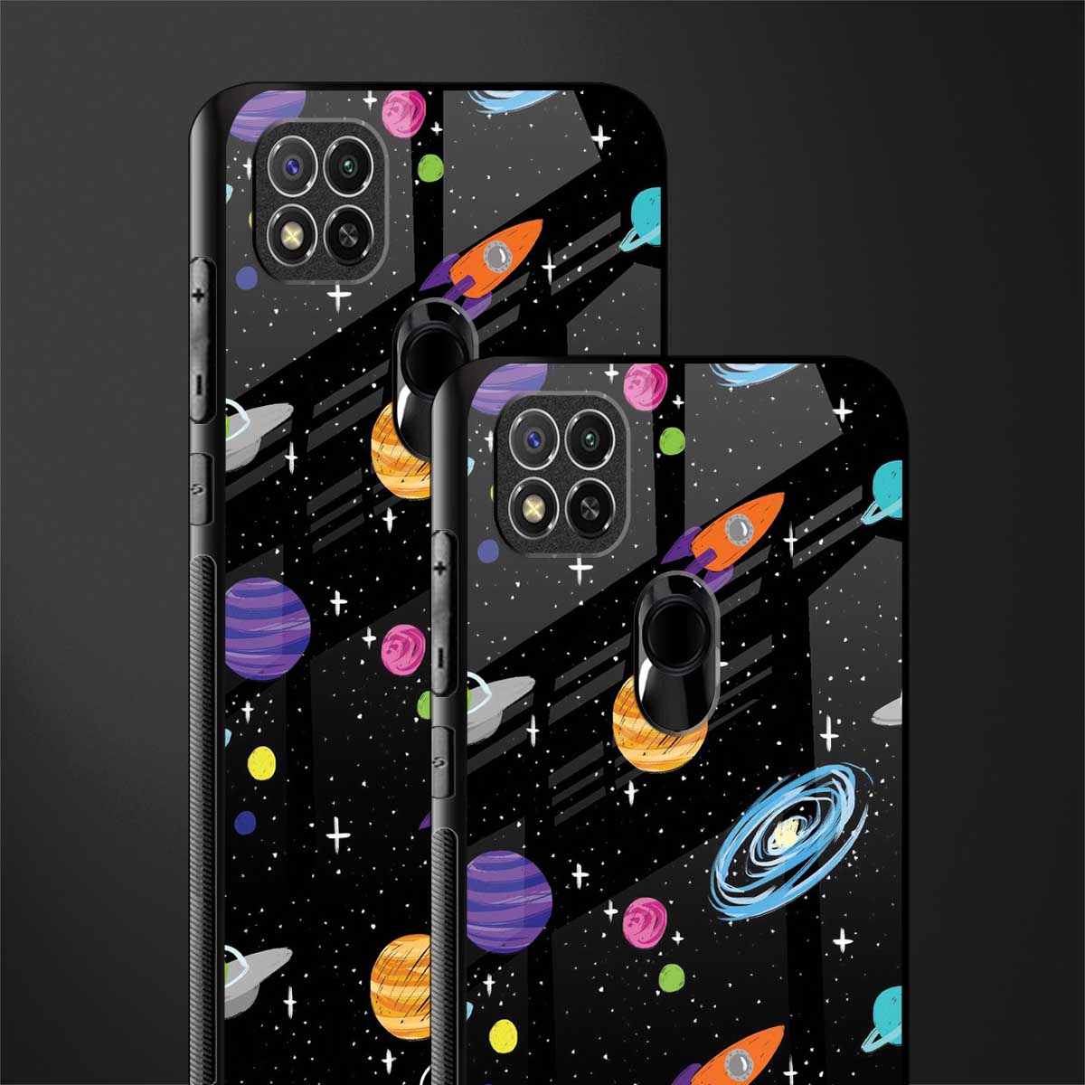 far far away glass case for redmi 9 image-2